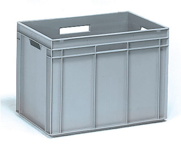 Kunststoffkasten 600 x 400 x 425 mm grau - Super-MultiVario-Transporter - 46.67 €