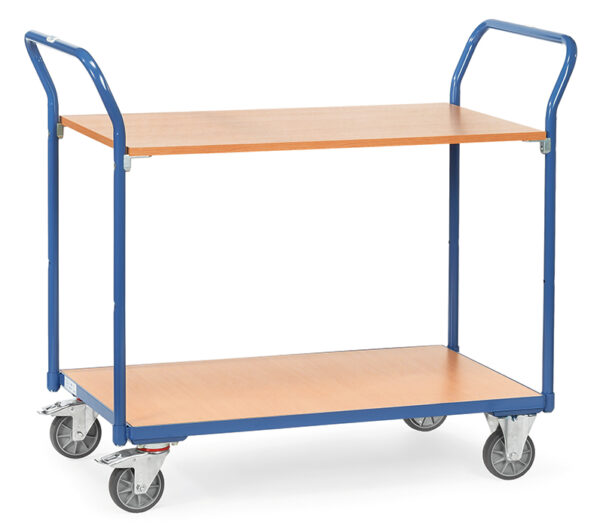 Tischwagen Ladefläche 1.000 x 600 mm - Sichtlagerkästen + Kunststoffkästen - 278.08 €