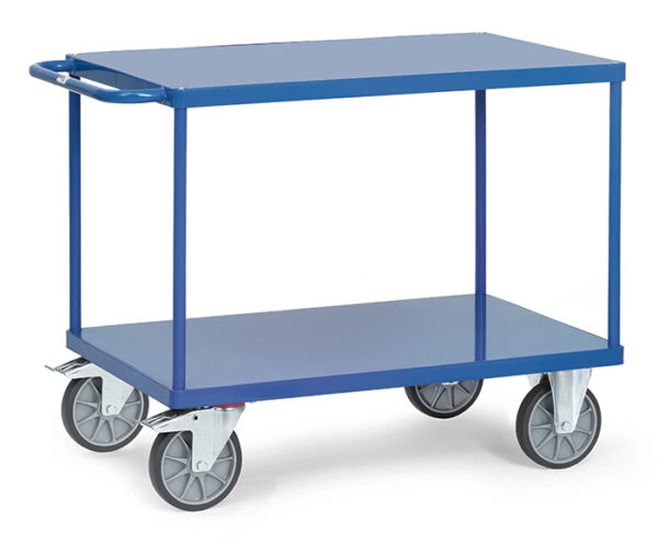 Tischwagen 2 - Stahlblech bündig Ladefläche 1.200 x 800 mm - Handpritschenwagen - 558.25 €