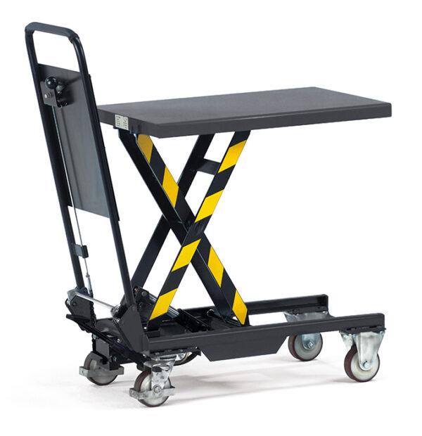 Hubtischwagen Ladefläche 700 x 450 mm - 150 Kg - MultiVario-Transporter - 501.42 €